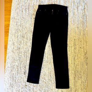 7 For All Mankind The Slim Cigarette Jean Black 29